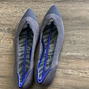 Rothy’s brand new metallic captoe